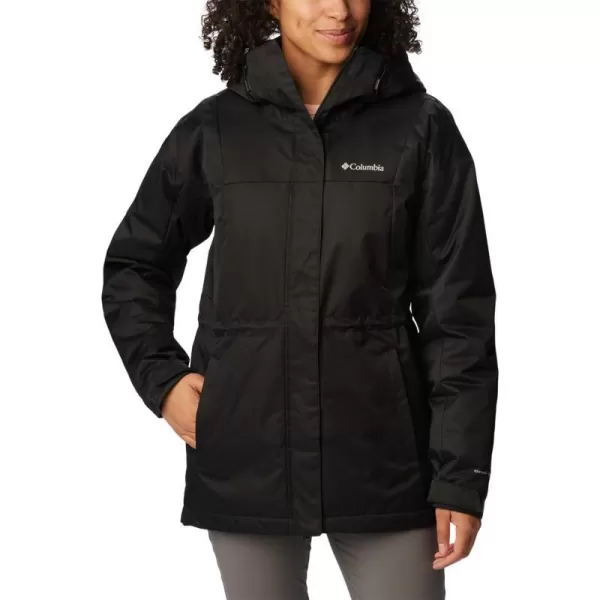 Columbia Womens Hikebound Long Insulated JacketBlack