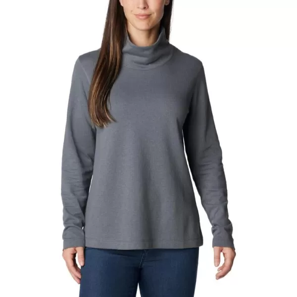 Columbia Womens Holly Hideaway Funnel Neck Long SleeveBlack