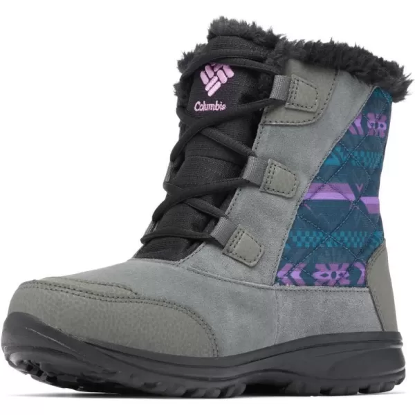 Columbia Womens Ice Maiden Shorty Snow BootGrill Dark Lavender