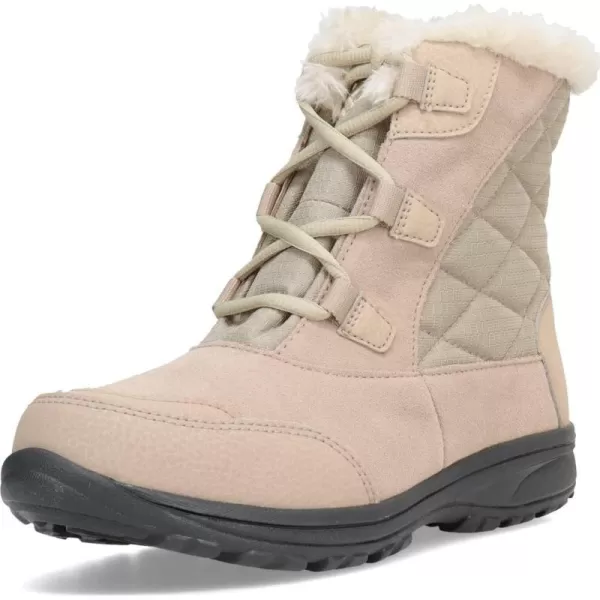 Columbia Womens Ice Maiden Shorty Snow BootOxford TanAncient Fossil