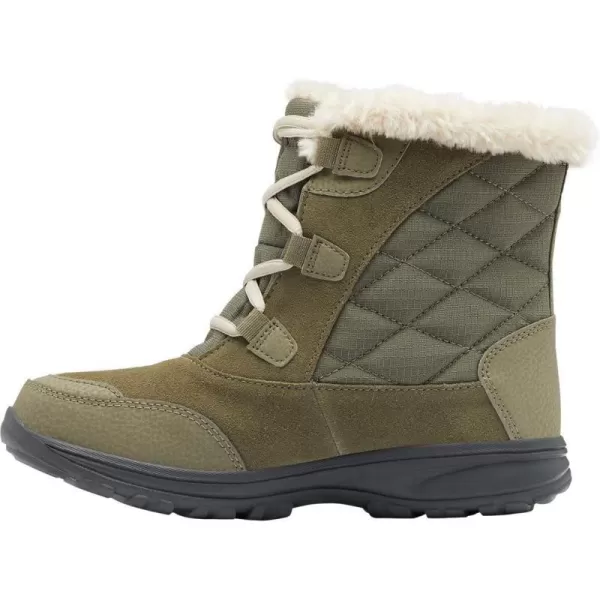 Columbia Womens Ice Maiden Shorty Snow BootStone GreenElk