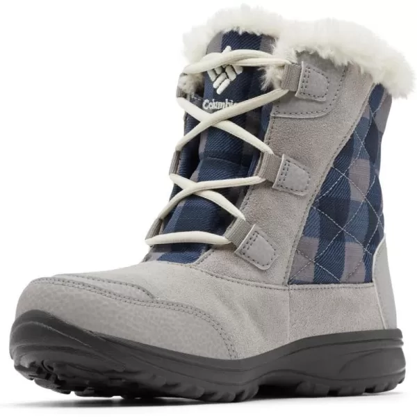 Columbia Womens Ice Maiden Shorty Snow BootTitanium Light Sand