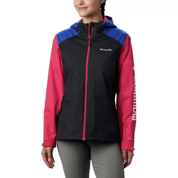 Columbia Womens Inner Limits Ii JacketBlackAzulCactus Pink