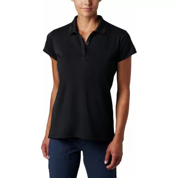 Columbia Womens Innisfree Ss PoloBlack