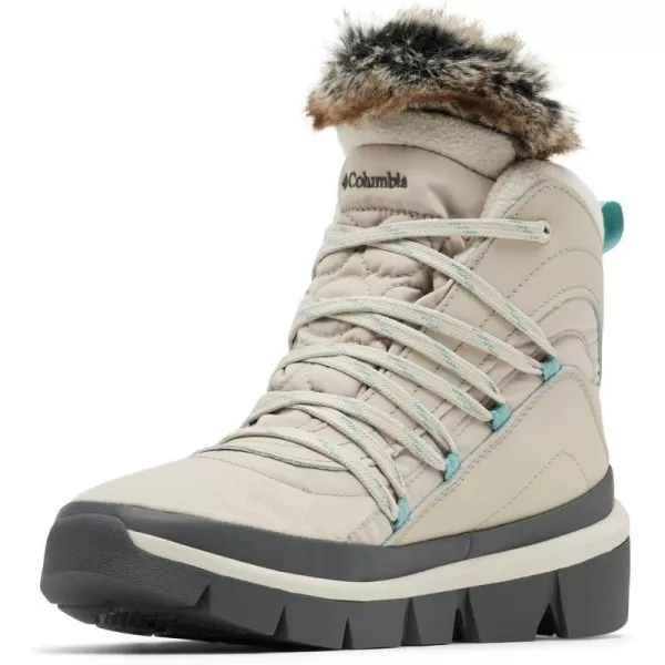 Columbia Womens Keetley Shorty Snow BootLight ClayDusty Green