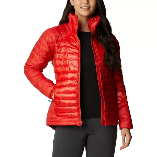 Columbia Womens Labyrinth Loop JacketBold OrangeDark Nocturnal