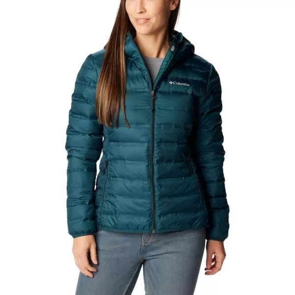 Columbia Womens Lake 22 Down Hooded JacketNight Wave