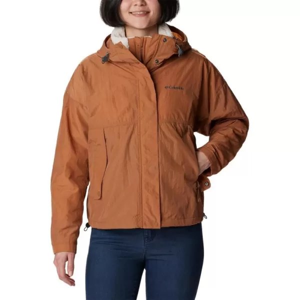 Columbia Womens Laurelwoods Ii Interchange JacketCamel Brown