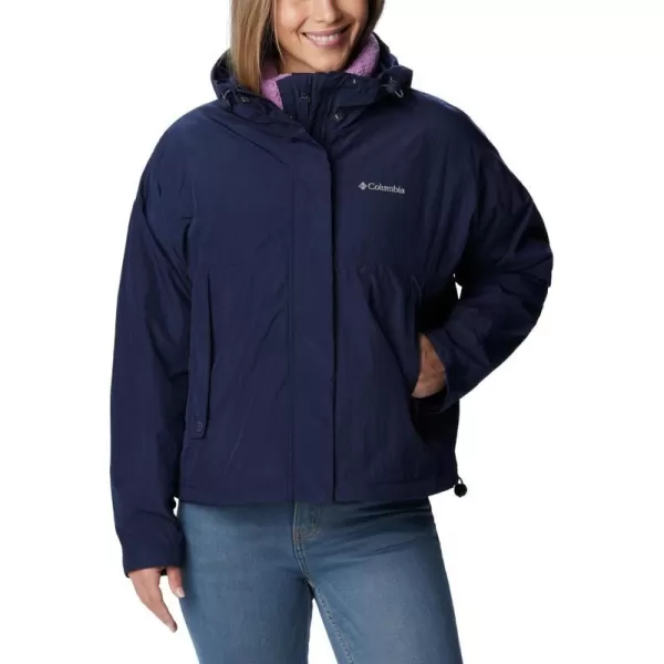 Columbia Womens Laurelwoods Ii Interchange JacketDark Nocturnal