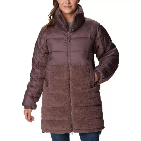 Columbia Womens Leadbetter Point Long JacketBasalt