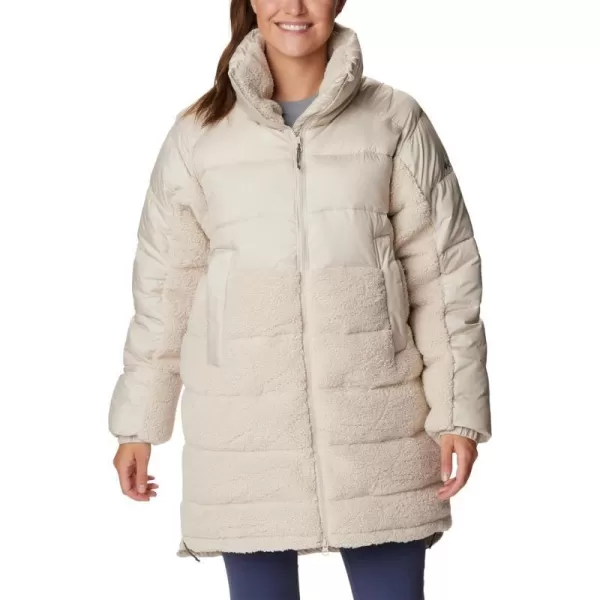 Columbia Womens Leadbetter Point Long JacketDark Stone