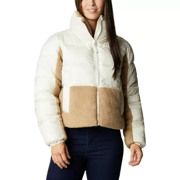 Columbia Womens Leadbetter Point Sherpa HybridChalkBeach