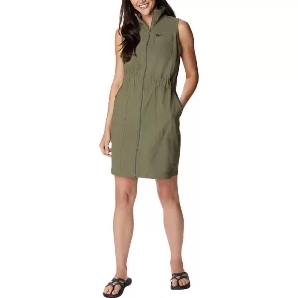 Columbia Womens Leslie Falls DressStone Green