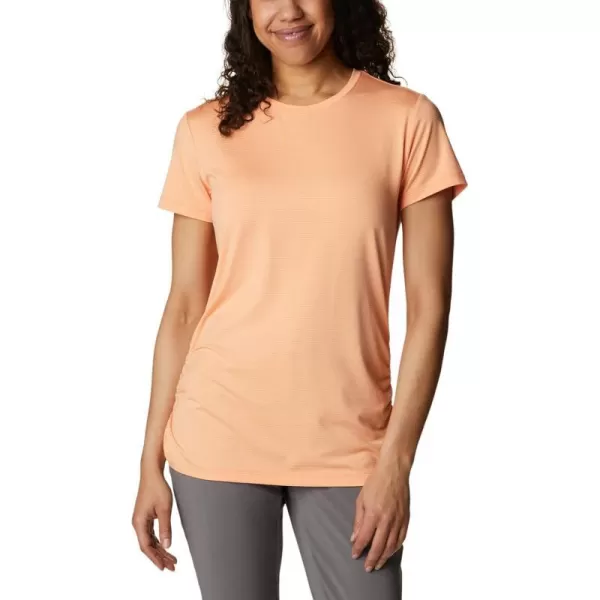 Columbia Womens Leslie Falls Short SleevePeach
