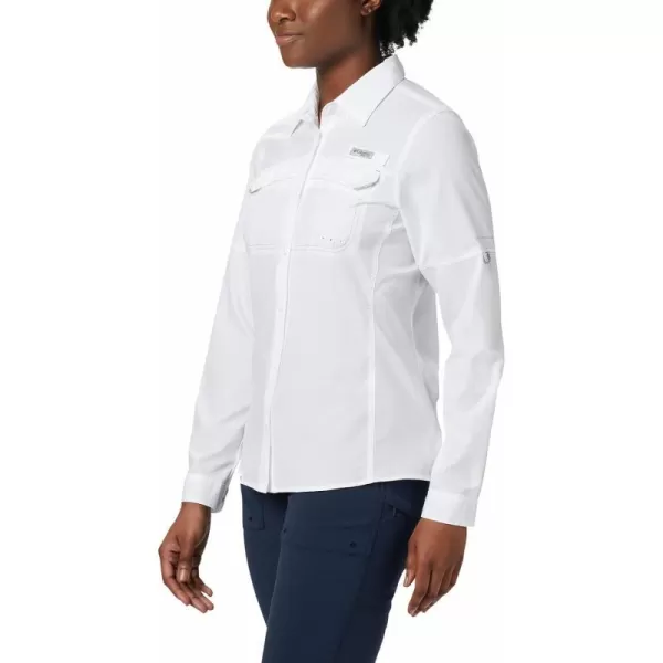 Columbia Womens Lo Drag Long Sleeve ShirtWhite