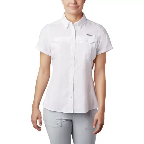 Columbia Womens Lo Drag Short Sleeve ShirtWhite