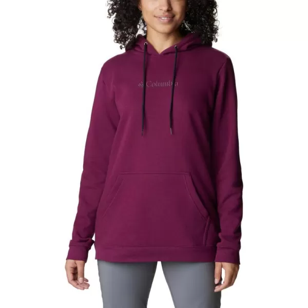 Columbia Womens Logo Ii HoodieMarionberry