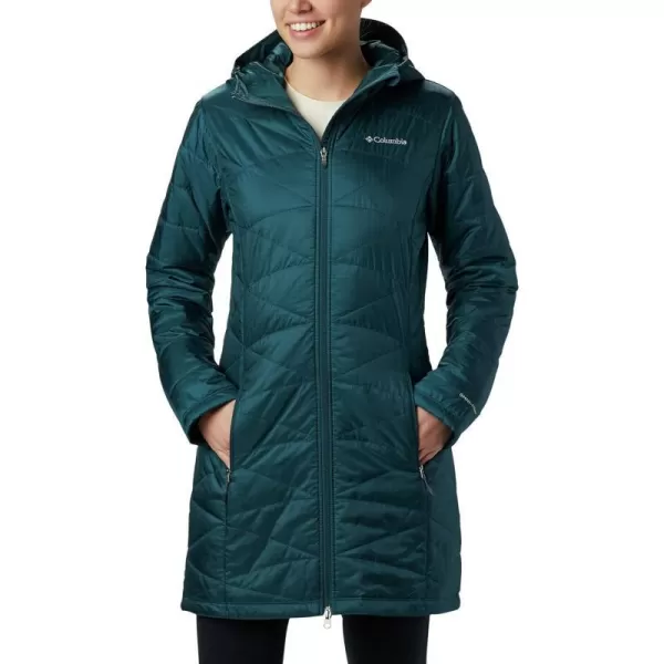 Columbia Womens Mighty Lite Hooded JacketDark Seas