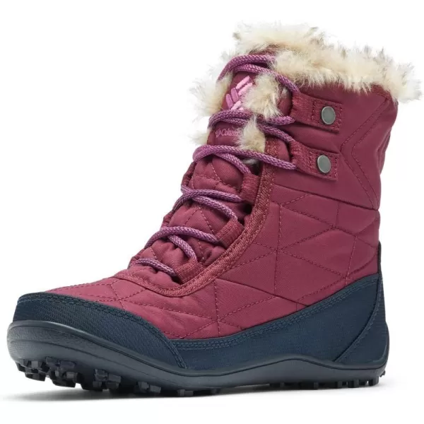 Columbia Womens Minx Shorty Iii Snow BootCurrantBerry Jam