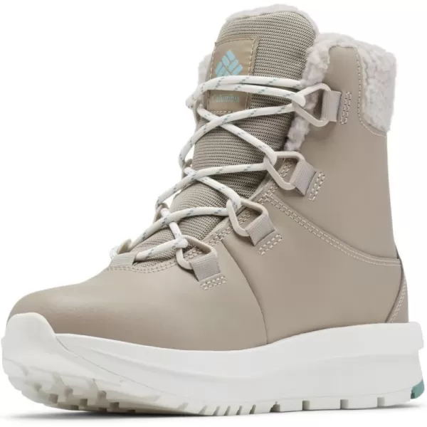 Columbia Womens Moritza Boot SnowCanvas TanDusty Green