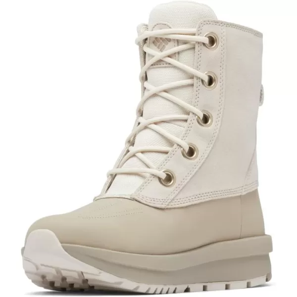 Columbia Womens Moritza Shield OmniHeat Snow BootFawnCanvas Tan