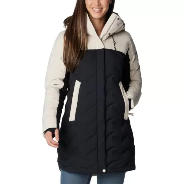 Columbia Womens Mountain Croo Ii Mid Down JacketBlack Dark Stone