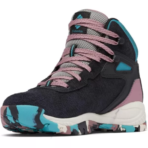 Columbia Womens Newton Ridge Bc Hiking ShoeBlackTeal