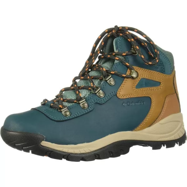 Columbia Womens Newton Ridge Lightweight Waterproof Shoe Hiking BootDeep Wave Dusty Green