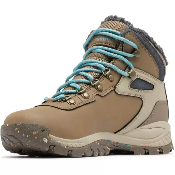 Columbia Womens Newton Ridge Plus Omni Heat Hiking ShoeWet Sand Sea Wave