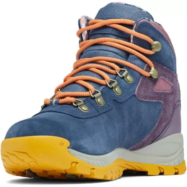 Columbia Womens Newton Ridge Plus Waterproof Amped Desert Night Hiking ShoeNocturnalAntique Iris