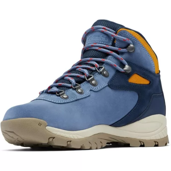 Columbia Womens Newton Ridge Plus Waterproof Amped Hiking BootBlue Dusk  Admiral