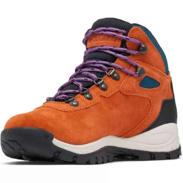 Columbia Womens Newton Ridge Plus Waterproof Amped Hiking BootCedar  Nightwave