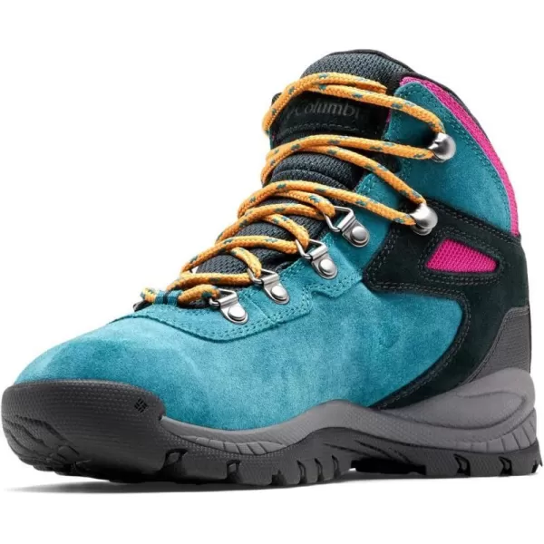 Columbia Womens Newton Ridge Plus Waterproof Amped Hiking BootPoseidon  Black