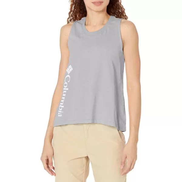 Columbia Womens North Cascades TankColumbia Grey HeatherGem Columbia Graphic