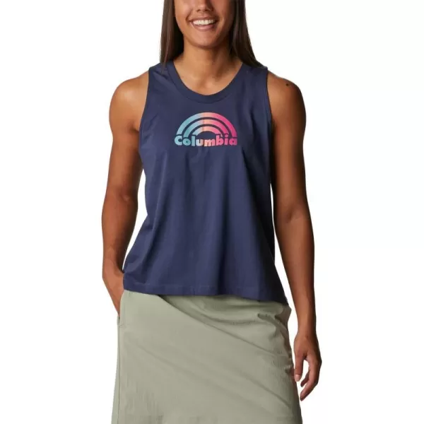 Columbia Womens North Cascades TankNocturnalRainbow Shimmer