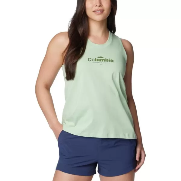 Columbia Womens North Cascades TankSage LeafElevated High Two