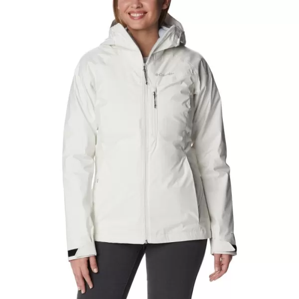 Columbia Womens Oak Ridge Interchange JacketWhite Sheen