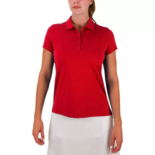 Columbia Womens OmniWick Wm Birdie PoloIntense Red