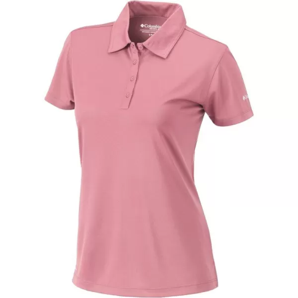 Columbia Womens OmniWick Wm Birdie PoloVintage Pink