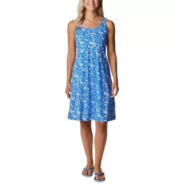 Columbia Womens PFG Freezer III DressBlue Macaw Kona