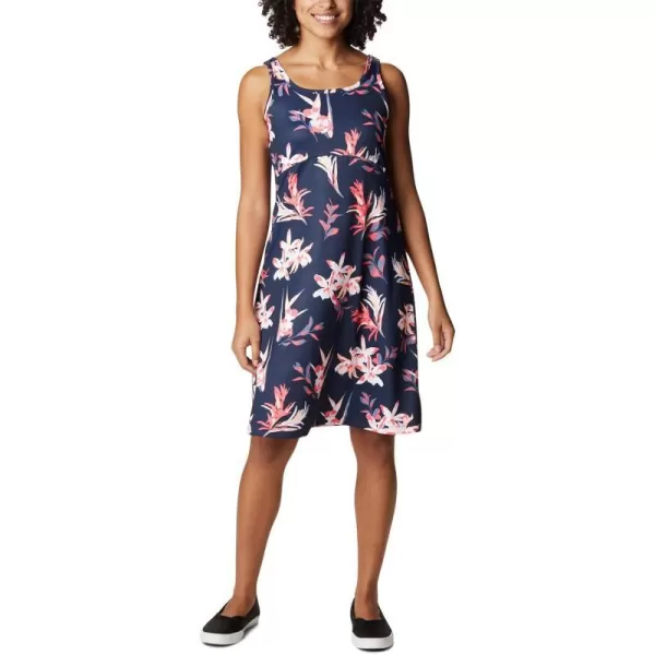 Columbia Womens PFG Freezer III DressCollegiate NavyTossed Tropics Print