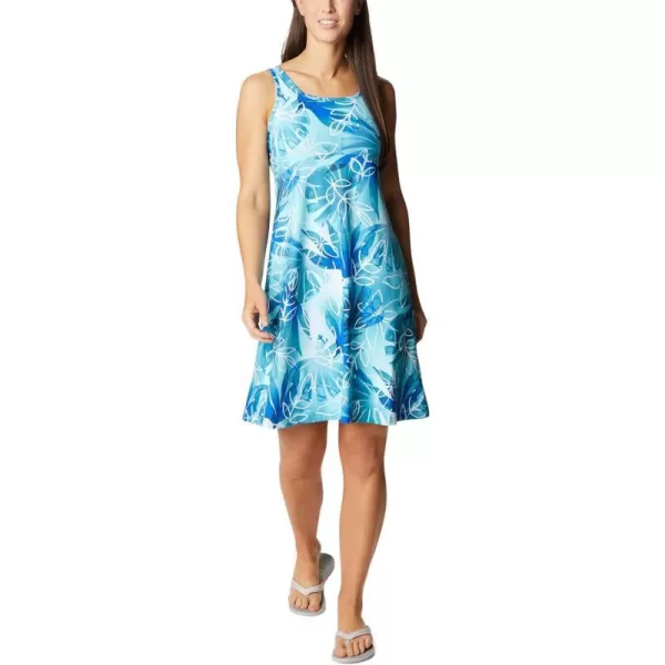 Columbia Womens PFG Freezer III DressDeep MarineShady Coves Print