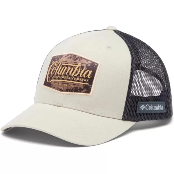 Columbia Womens PFG Logo Mesh Ball CapHigh CrownFlint GreySharkLandroamer