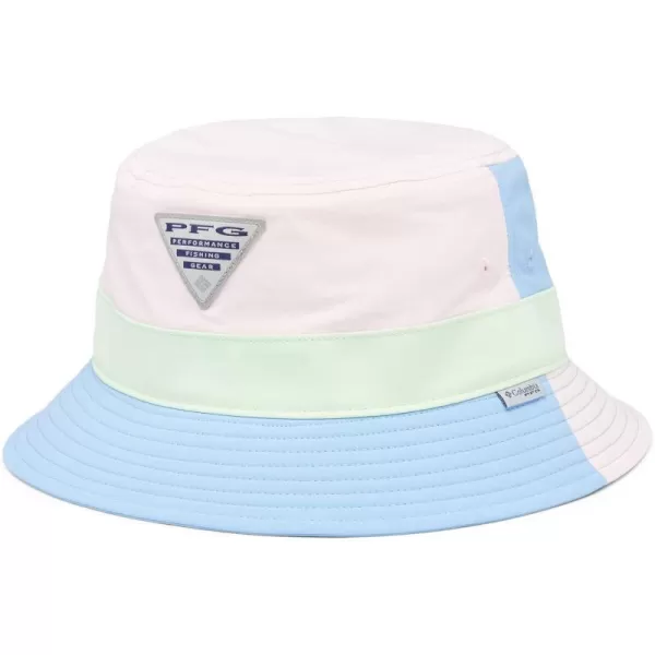 Columbia Womens PFG Slack Tide Bucket HatSatin PinkAgate BlueKey West