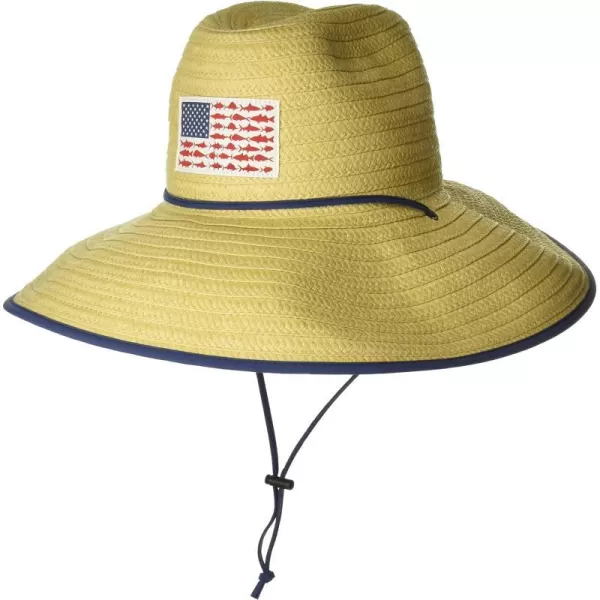 Columbia Womens PFG Straw Lifeguard HatStrawFish Flag