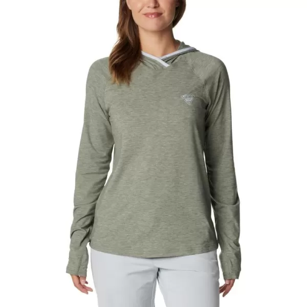 Columbia Womens PFG Uncharted HoodieCypress Heather