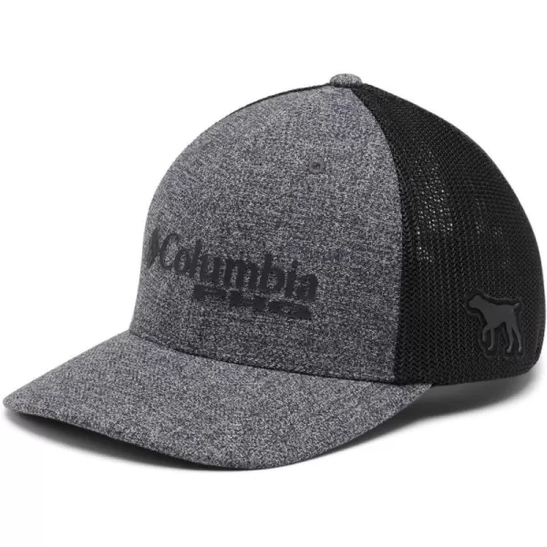 Columbia Womens PHG Logo Mesh Ball CapCharcoal Heather Dog