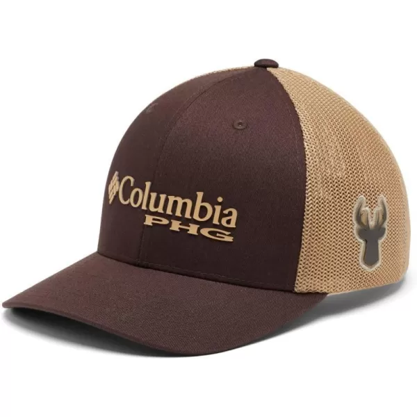 Columbia Womens PHG Logo Mesh Ball CapCordovan Deer