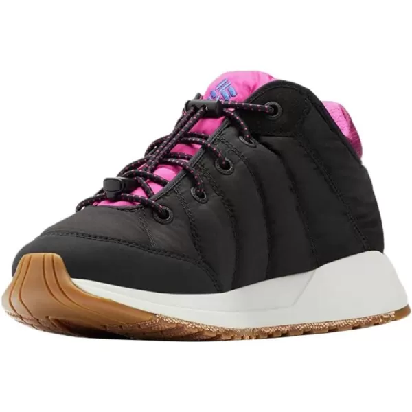 Columbia Womens Palermo Street Tall SneakerBlackWild Fuchsia