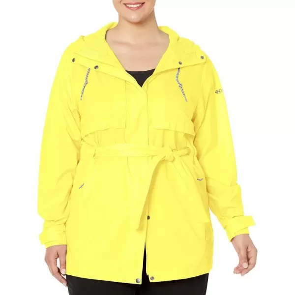 Columbia Womens Pardon My Trench Rain JacketButtercup